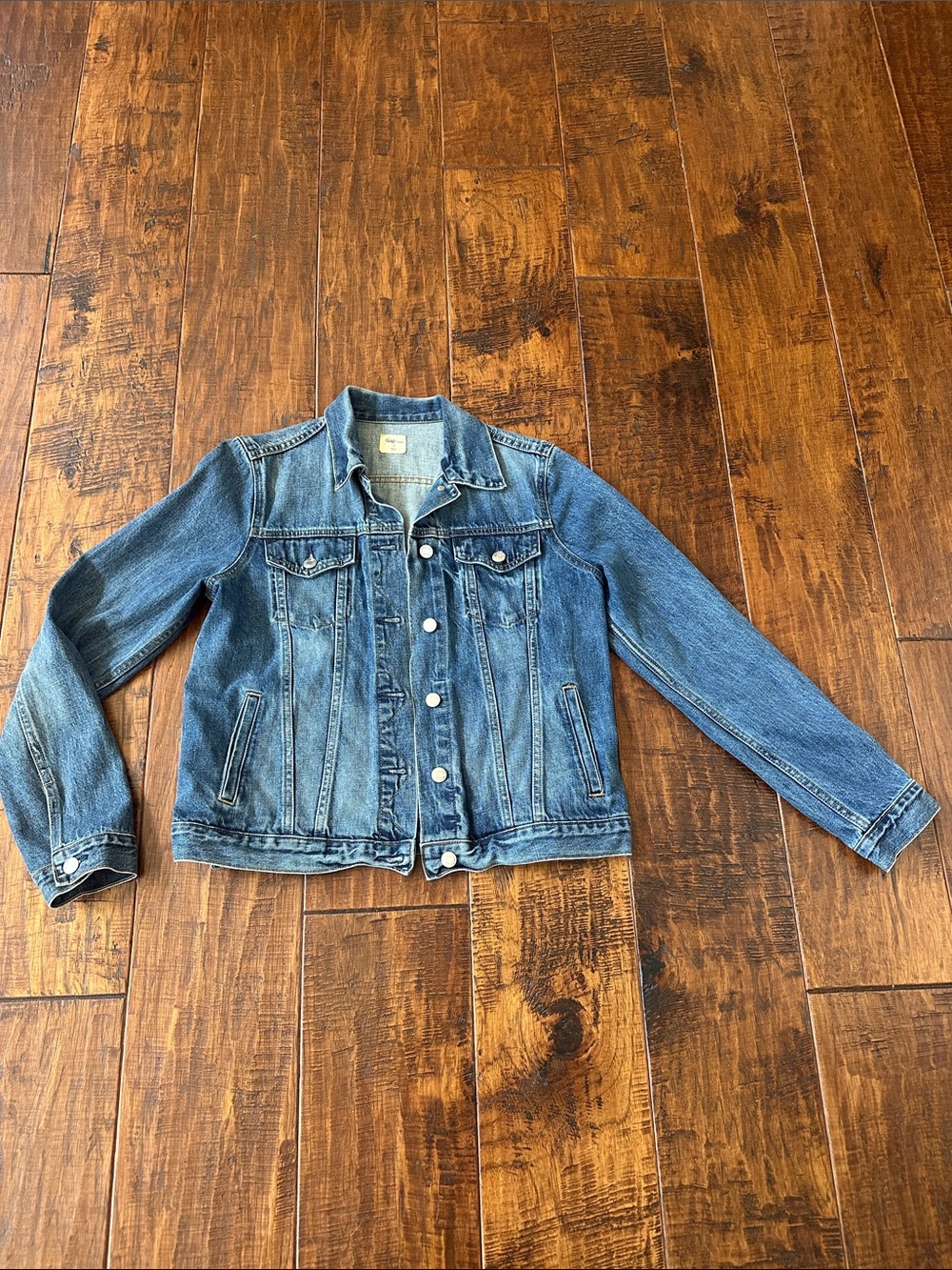 GAP 1969 Denim Jacket with Contrast Stitching